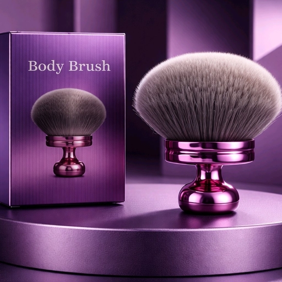 Other - Achieve A Flawless Finish with the Large Blend & Blur Body Makeup Brush Purple
